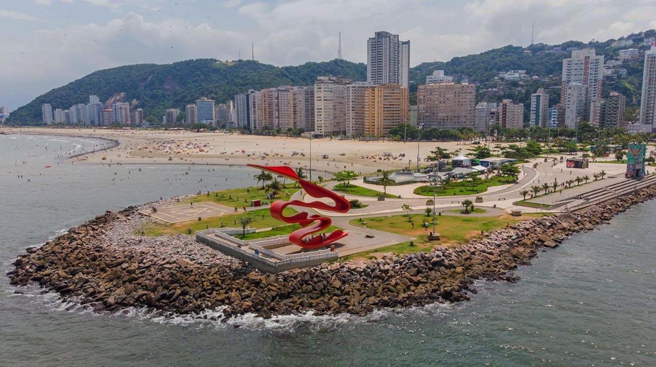 Kitnet Aconchegante Beira Mar. Apartment Santos  Exterior photo